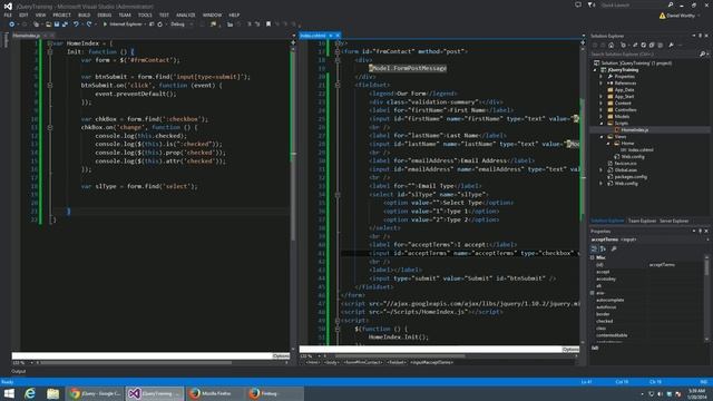 jQuery for Backend Developers Part 2 - Event Binding смотреть онлайн