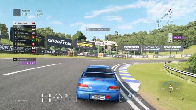 Gran Turismo™SPORT Subaru Impreza 22B '98 смотреть онлайн