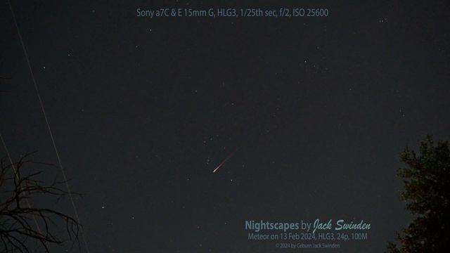 Fireball Meteor on 13 February 2024 near Fort Worth, TX смотреть онлайн