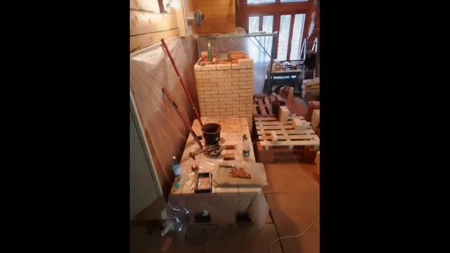 Строительство печи с лежанкой и хлебной камерой смотреть онлайн