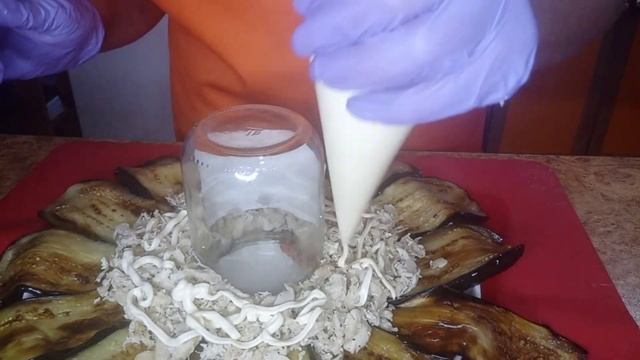 Рулет из баклажана! Очень вкусно! смотреть онлайн