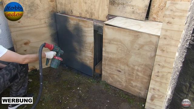 Bosch PFS 5000 E - Test im Außenbereich - wir lackieren Holz смотреть онлайн