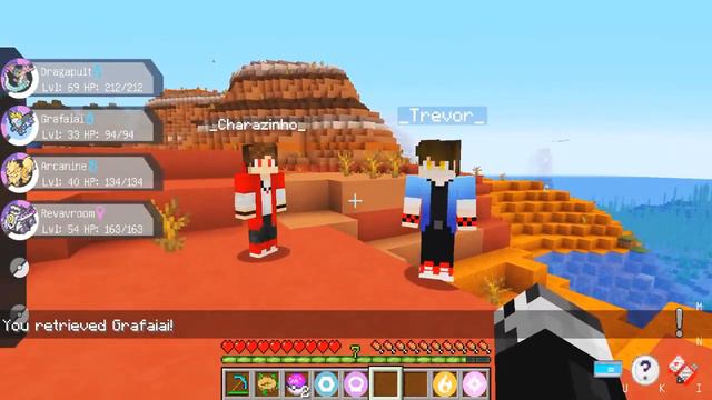 NÃO ESCOLHA o TIPO dos POKEMON ERRADO no MINECRAFT смотреть онлайн