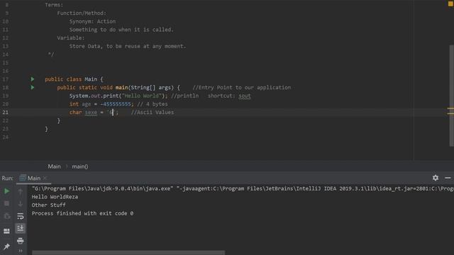 1- Java Review смотреть онлайн