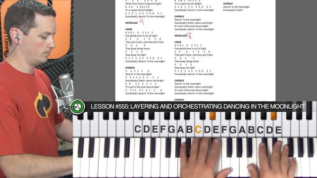 Arranging Dancing In The Moonlight - Adults' Lesson Preview смотреть онлайн
