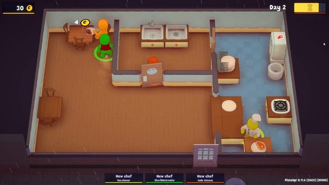 SHESER, KVITKOV И JADE KATANA В РОЛИ ПЕРСОНАЛА РЕСТОРАНА ➢ PLATEUP! #1 ➢ КООП смотреть онлайн