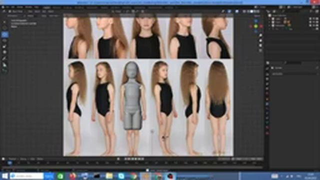 Modeling and sculpting 3D characters in Blender смотреть онлайн