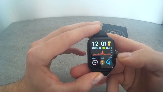 Q26 Pro Vérnyomásmérő Okosóra Pulzusmérő Testhőmérő Funkcióval IP68 Teszt és bemutató смотреть онлайн