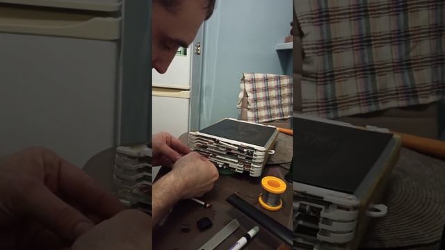 Сборка аккумулятора на 36в из батареи Nissan Leaf часть.2#электромобиль#гироскутер#nissanleaf