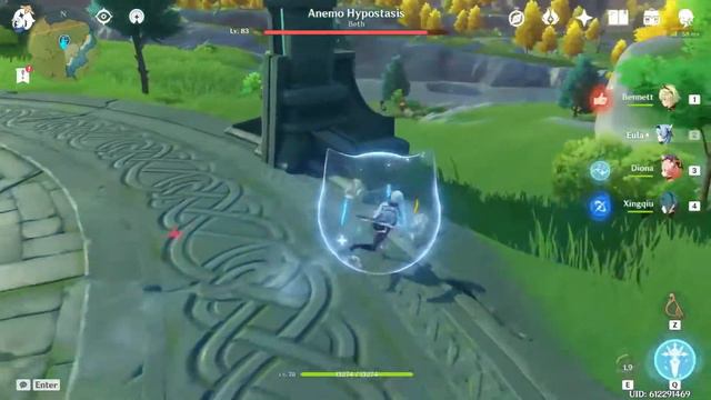 Taking NO DMG while fighting the Anemo Cube!?!? | Genshin Impact смотреть онлайн