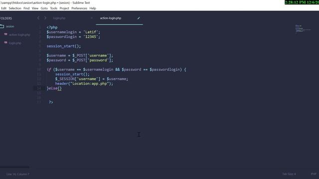 SESSION PHP смотреть онлайн