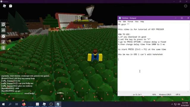 How to use KEY PRESSER | TUTORIAL | ROBLOX | смотреть онлайн