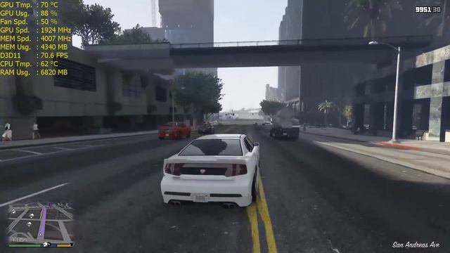 Grand Theft Auto V | GTX 1060 6GB | i5 6500 | Ultra Settings Benchmark | (1080p60) смотреть онлайн