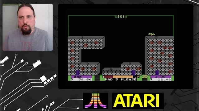 Space Taxi - Atari 8-bit Homebrew смотреть онлайн