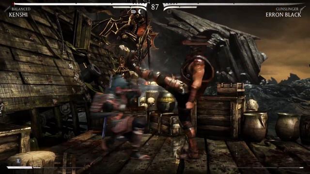 MORTAL KOMBAT 10 - KENSHI VS ERRON BLACK (VERY HARD) смотреть онлайн
