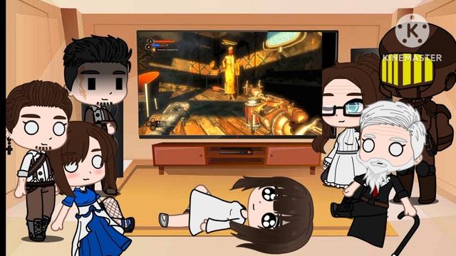 Реакция на Bioshock(marmok) гача лайф