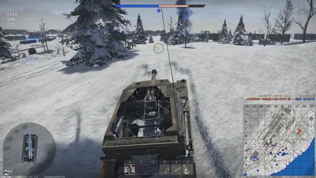 War Thunder.Типичный бой на Dicker Max. смотреть онлайн