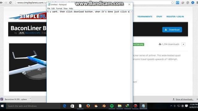 How To Download Planes From The Website To Simple Planes | SIMPLE PLANES