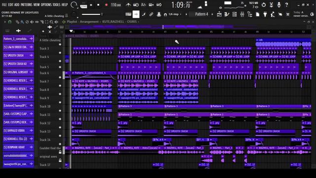 FREE FLP! OSIRIS - KUTE, RAIZHELL REMAKE 95% ACCURATE / FL STUDIO 21