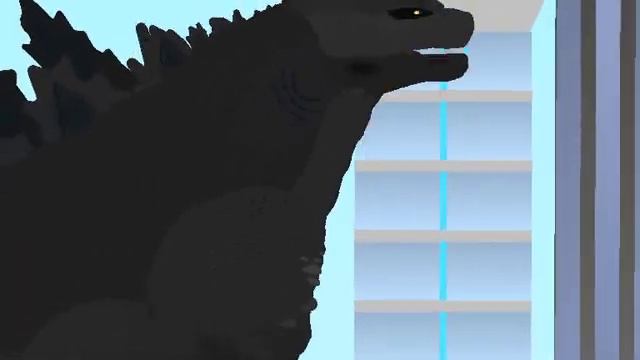 Godzilla Vs Mechagodzilla Animation Battle Stick nodes Scene смотреть онлайн