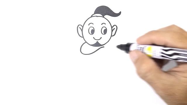 How to DRAW a GENIE Easy Step by Step Drawing смотреть онлайн