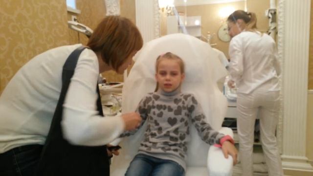 Первые сережки часть 2