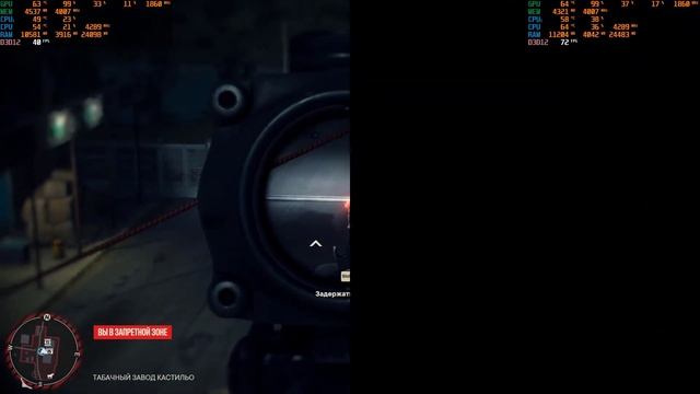 Far Cry 6 тест производительности GTX 1060 6 GB i7 8700, cpu, 3.20GH смотреть онлайн