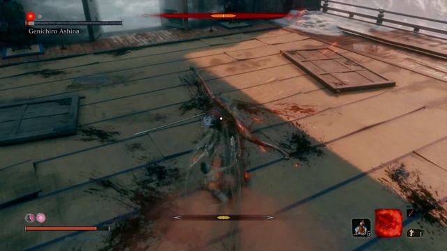 Sekiro Genichiro cheese... With shadow rush смотреть онлайн