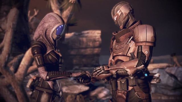 Mass Effect 3 Tali Romance - Funny, cute and awesome moments смотреть онлайн