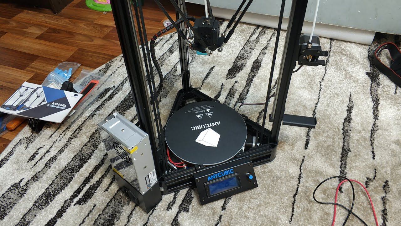 Собираю 3D принтер Delta Anycubic Kossel.