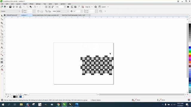 Corel Draw Tips & Tricks 3D Woven Patterns Part 2 LOT BETTER смотреть онлайн
