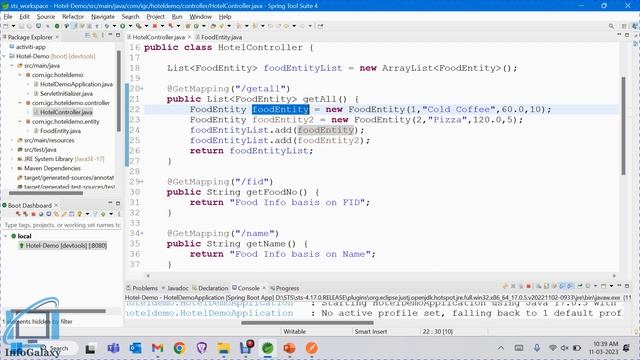 Spring Boot Controller Part - 4 & 5 Model Layer And Service Layer смотреть онлайн