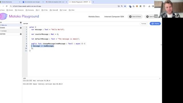 Motoko Bootcamp #2 - Introduction to building with Motoko смотреть онлайн