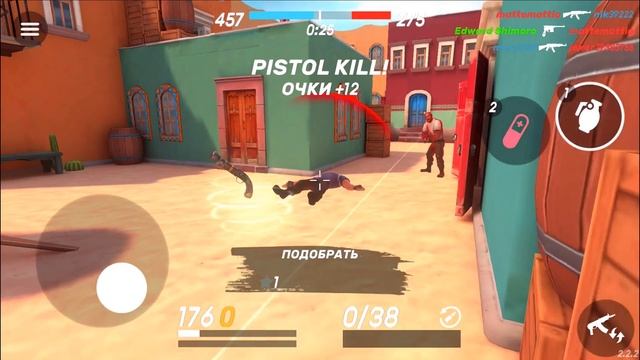 ЛУЧШИЙ МОБИЛЬНЫЙ ШУТЕР? - ПЕРВЫЙ ВЗГЛЯД ОТ ШИМОРО! - Guns Of Boom смотреть онлайн
