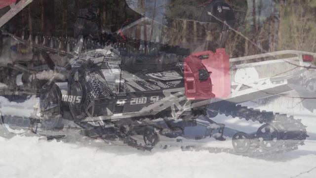 СНЕГОХОД ИРБИС СФ 200 СУПЕР ЛОНГ | Снегоходы Ирбис 2023-2024 | IRBIS SF 200 Super Long | Зимний тес смотреть онлайн