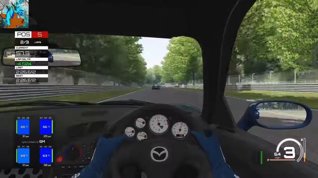 Assetto corsa RX7 lap смотреть онлайн