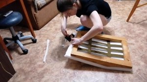 Реставрация советского кресла