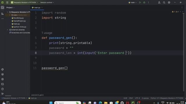 How to Generate Secure Password using Python #python смотреть онлайн