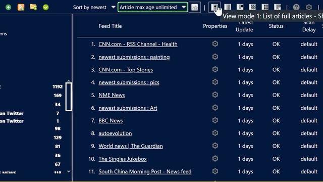 BEST RSS READERS DESKTOP RAVEN AND BROWSER FEEDBRO AUG 6 2022 смотреть онлайн