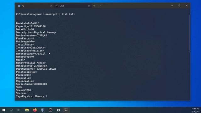A Powerful Windows 10 Utility to View your System Hardware Information! (WMIC in Command Prompt) смотреть онлайн