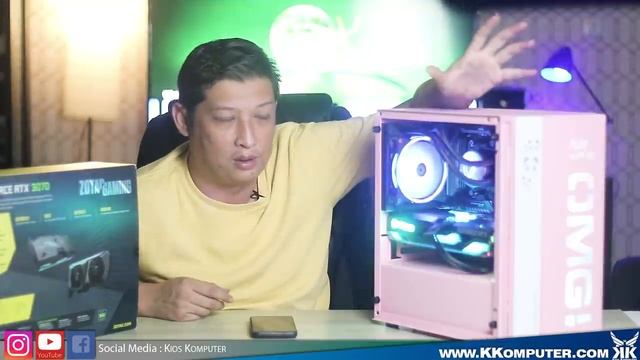 #212 PC GAMING BUAT CEWEK + 'ZOTAC GAMING GeForce RTX 3070 AMP Holo смотреть онлайн