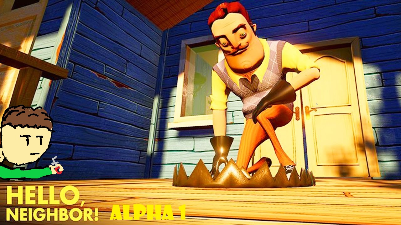 HelloNeighbor Альфа 1 Прохождение! Привет сосед