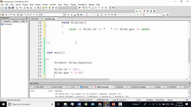 C++ Bangla Tutorials 67 : adding function to the class смотреть онлайн