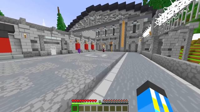 Cops and Robbers with MISS DELIGHT in Minecraft! смотреть онлайн