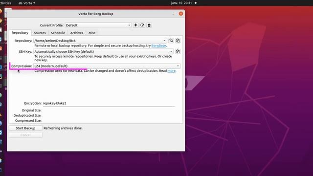 How to backup files and folders using Vorta in Linux смотреть онлайн