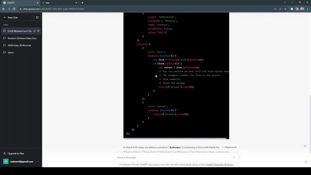 Building Sencha Ext JS applications using ChatGPT смотреть онлайн