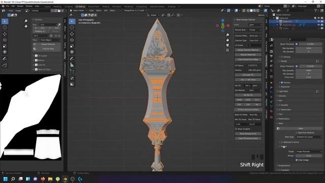 Curso Blender 3.0 Como Modelar una ⚔️Espada Lowpoly desde 0 - [ Sword ] - Part 03 - Bake смотреть онлайн