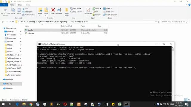 Làm tool với python: Bài 3: thao tac voi file excel trong python смотреть онлайн
