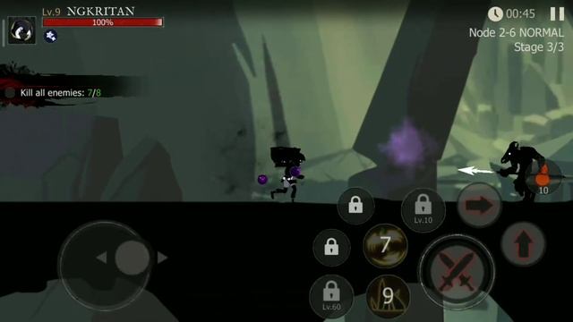 shadow of death gameplay l Defeating node-2 boss. смотреть онлайн