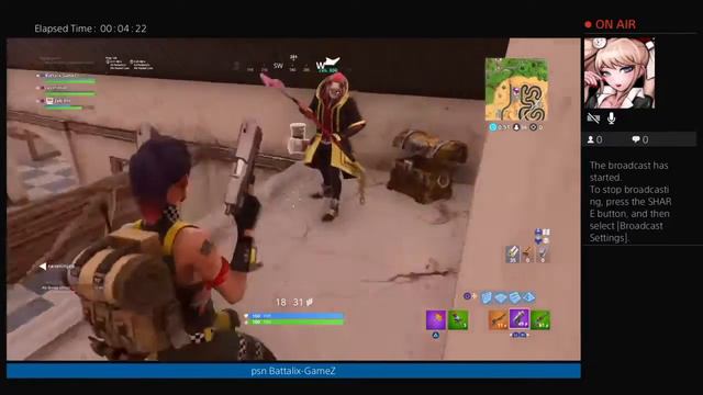 Fortnite Squads with Zeb and the Sore looser смотреть онлайн